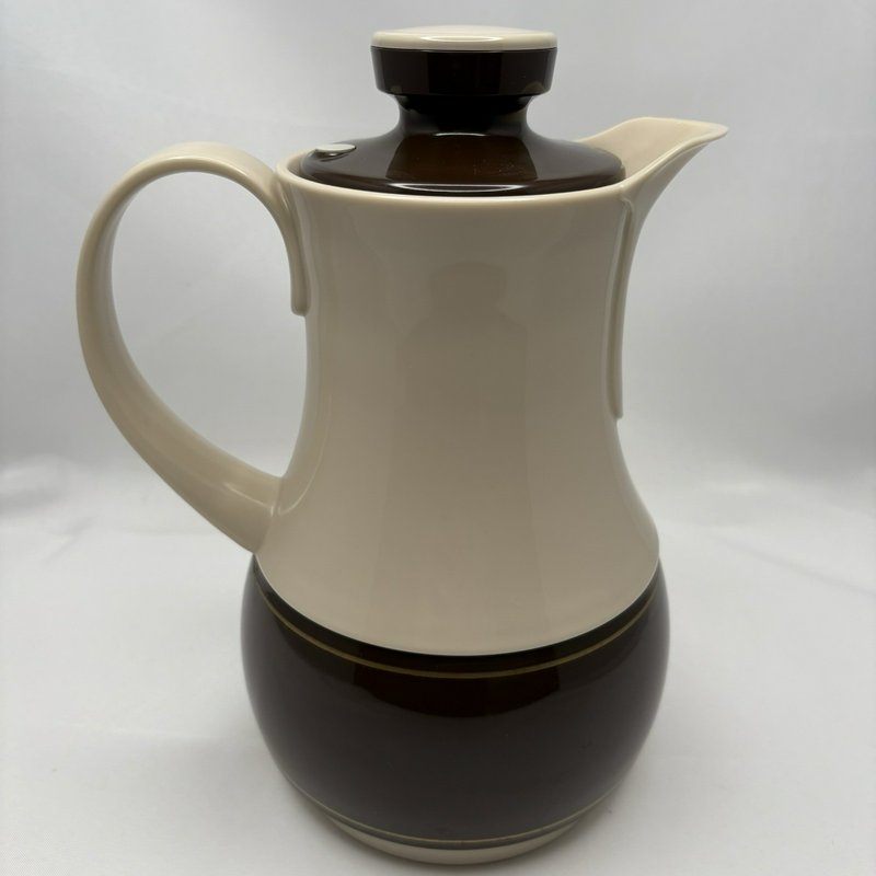 Vintage Thermos "Ingried" No. 570 Brown Carafe Made In West Germany