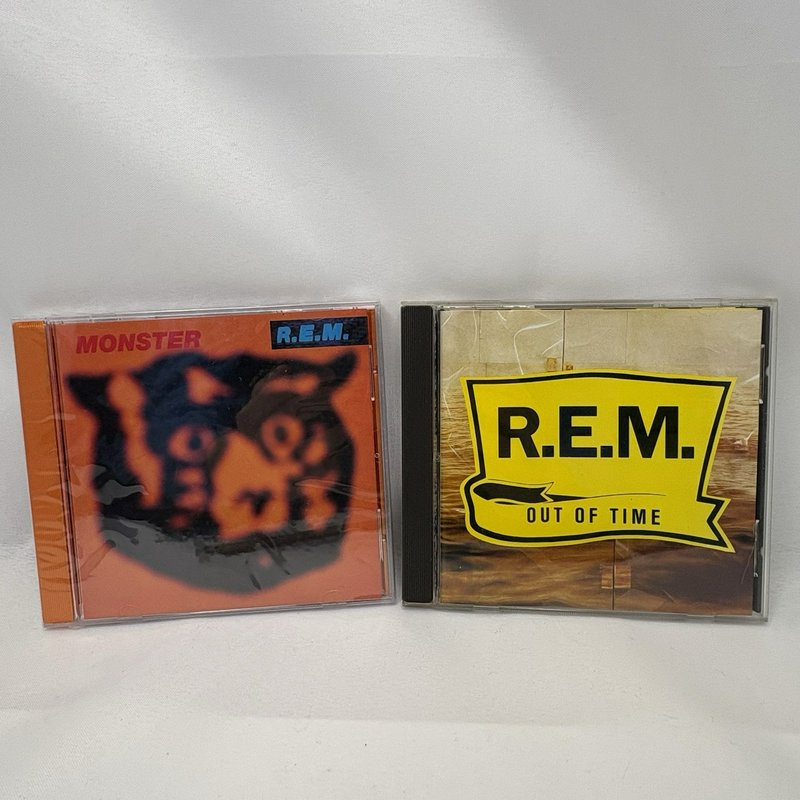 R.E.M. CD Lot Monster Sealed & Out Of Time Tested Alt Rock Warner Bros