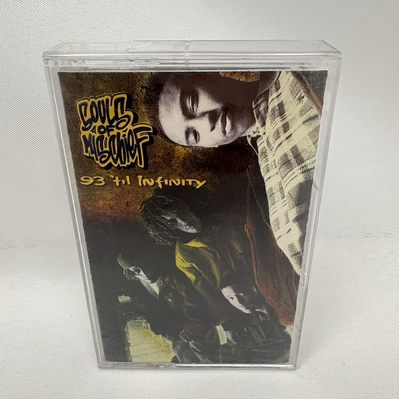 Souls Of Mischief 93 ’til Infinity Cassette Tape 1993 Jive Hip Hop Tested Plays