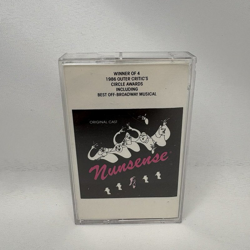 Nunsense Original Cast Recording Cassette 1986 DRG Records Off Broadway Musical